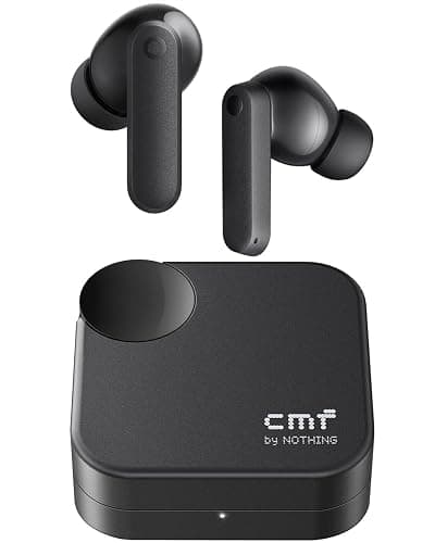 CMF Buds 2a Wireless Earbuds 2025 New Active Noise Cancelling 42dB Hybrid ANC Bluetooth Headphones, 12.4mm Dynamic Driver for Big Bass, 4 Mic Clear Calls, Sport Ear Buds for iPhone, Android, Dark Grey - Image 1