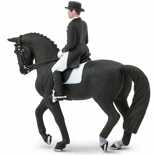 Safari Ltd. James on Dancing Bells Toy Set - Realistic Horse and Rider Model - Educational Toy for Boys, Girls, and Kids Ages 3+ thumbnail 6