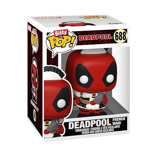Funko Bitty POP! Deadpool - BBQ Master , 4-Pack and A Surprise Mystery Mini Figure - 0.9 Inch (2.2 Cm) Collectable - Stackable Display Shelf Included - Gift Idea - Party Bags Stocking - Cake Topper thumbnail 11