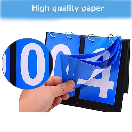 APORO Portable Table Top Scoreboard Flipper, Multi Sports Score Flip Scoreboard thumbnail 5