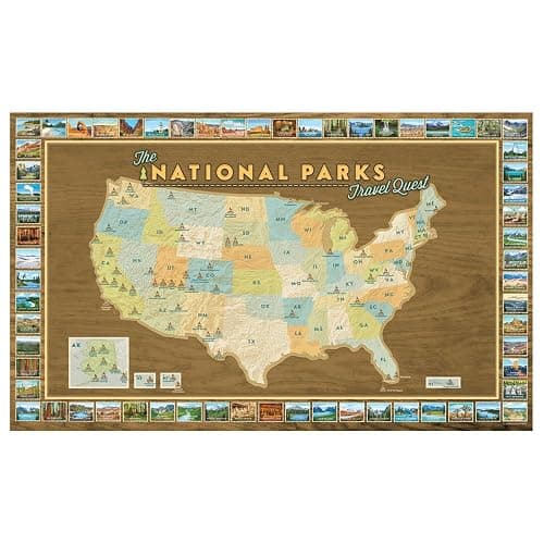 National Parks Travel Quest Poster thumbnail 3