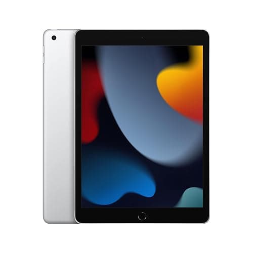Apple iPad (9th Generation, 10.2-inch, 2021), 64GB, Wi-Fi, Silver (Renewed) - Image 1