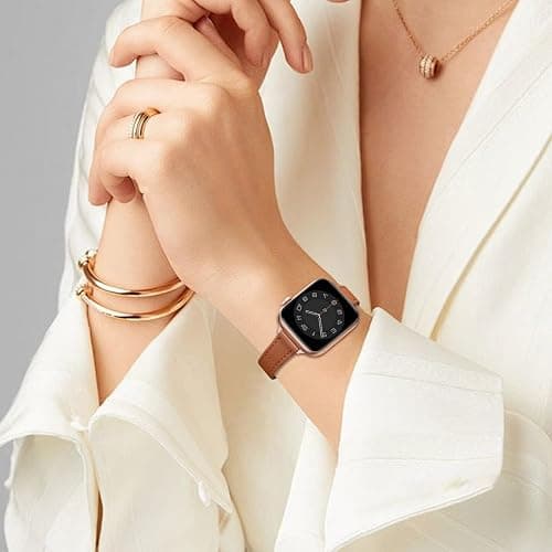 Bundle of the Metal and Leather Apple Watch Replacement Band thumbnail 8