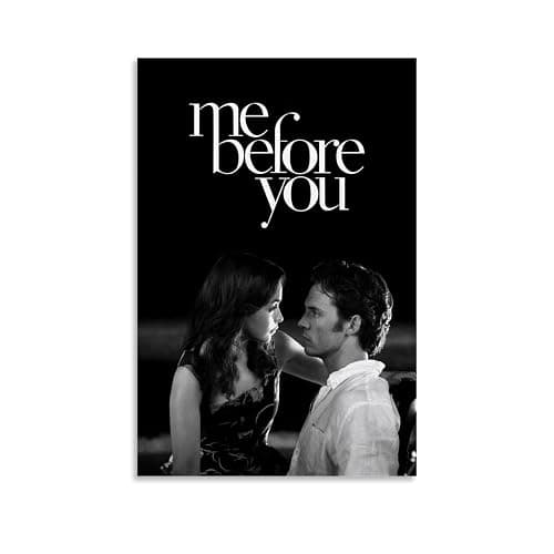 ZCHLATGDE Me Before You Movie Art Poster Decorative Painting Canvas Wall Art Living Room Poster Bedroom Painting Wall Art Picture Print Modern Family Room Decor 12 x 18 Inches (30 x 45 cm) - Image 1