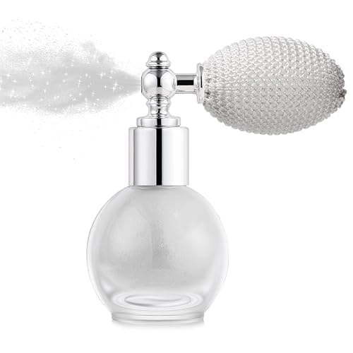 Hair and Body Glitter Spray, Holographic Glitter Highlighter Powder, Face Body Clothes Shiny Glitter, Loose Shimmer Hairspray Festival Rave Prom Accessories (Silver) - Image 1