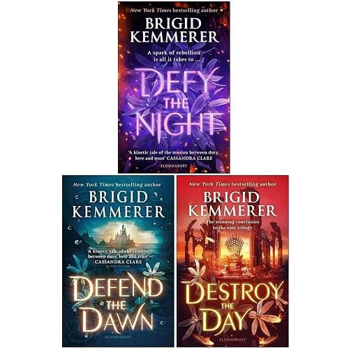 Defy the Night Series 3 Books Collection Set By Brigid Kemmerer (Defy the Night, Defend the Dawn & Destroy the Day) - Image 1