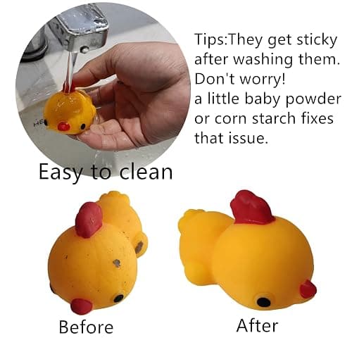 Aiyouwei 8-Piece Jumbo Mochi Squishy Toy Squishy Animals Stress Reliever Kids Party Favours (8 Normaler Stil) thumbnail 4