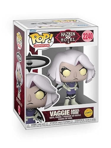 Epic Collectibles Pop Animation: Hazbin Hotel - Vaggie in Angel Form (Chase Variant) Vinyl Figure Bundled with Box Protector Compatible for Funko - Image 1