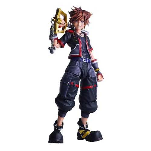 スクウェア・エニックス(SQUARE ENIX) Kingdom Hearts III Play Arts Kai Sora Ver.2 DX Edition, PVC Pre-Painted Action Figure - Image 1