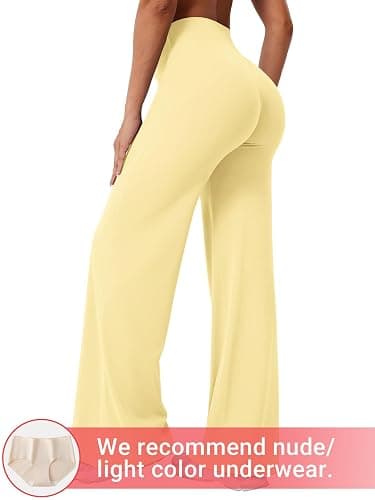 YEOREO Workout Leggings Womens No Front Seam Straight Leggings 29"/ 31.5"/ 33"/ 35" High Waist Buttery Eddiy Gym Yoga Pants thumbnail 4
