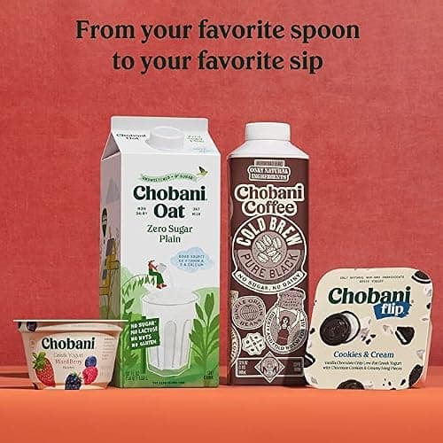 Chobani, Flip, Low-Fat Greek Yogurt Cookies & Cream, 4.5oz thumbnail 8