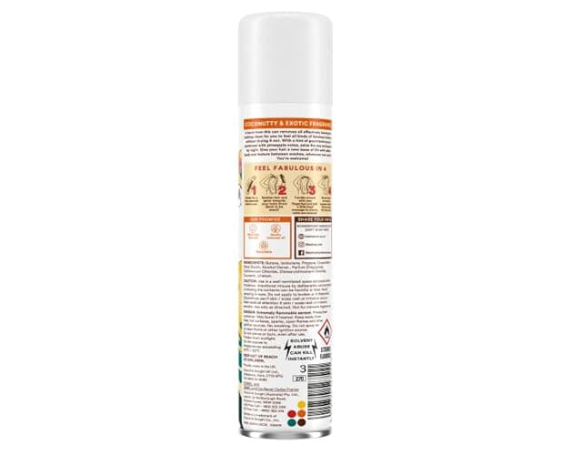 Batiste Dry Shampoo, Tropical Fragrance, Refresh Hair and Absorb Oil Between Washes, Waterless Shampoo for Added Hair Texture and Body, 6.73 OZ Dry Shampoo Bottle thumbnail 3