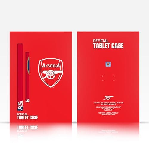 Head Case Designs Officially Licensed Arsenal FC Bukayo Saka 2025/26 Players Home Kit Leather Wallet Case Compatible With Apple iPad 10.9 2022/2025 thumbnail 7