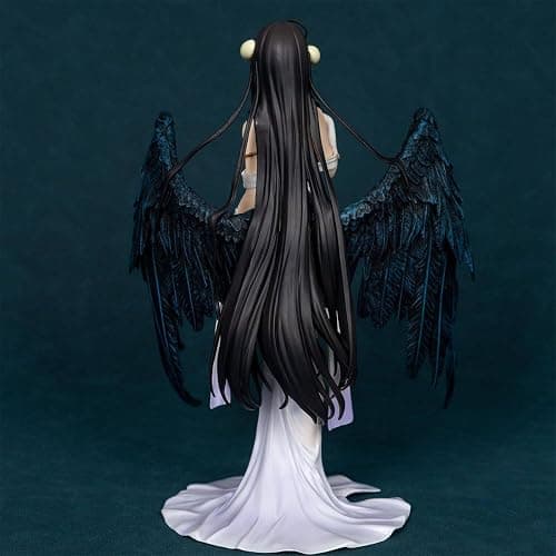 RZAHUAHU Albedo 1/7 Figur Overlord Anime Model Girl PVC Action Figuren 24CM thumbnail 7
