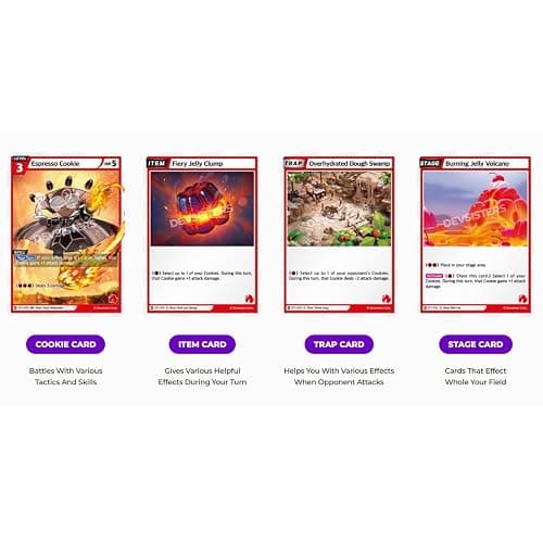 CookieRun Trading Card Game: Starter Deck Red | 2 Player Competitive TCG | 20 Minutes | Includes 60 Cards thumbnail 6