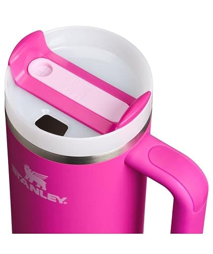 STANLEY Quencher H2.0 Tumbler with Handle and Straw 30 oz | Flowstate 3-Position Lid | Cup Holder Compatible for Travel | Insulated Stainless Steel Cup | BPA-Free | Violet Blossom thumbnail 3