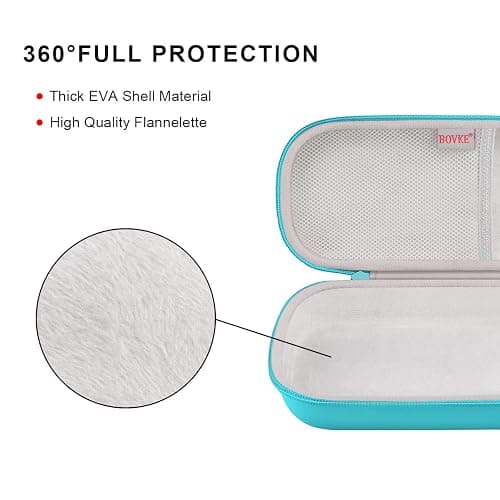 BOVKE Travel Carrying Case Compatible with 3M Littmann Classic III, Lightweight II S.E, MDF Acoustica Deluxe Stethoscopes - Extra Room for Medical Scissors EMT Trauma Shears and LED Penlight, Emerald thumbnail 4