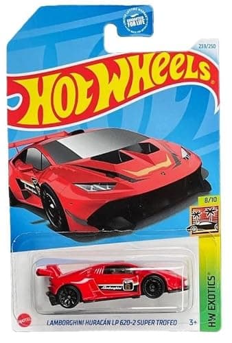Hot Wheels Super Car Exotics Madness Random Bundle of 5 Die‑Cast Exotic Cars, 1:64 Scale, Ages 3+ thumbnail 4