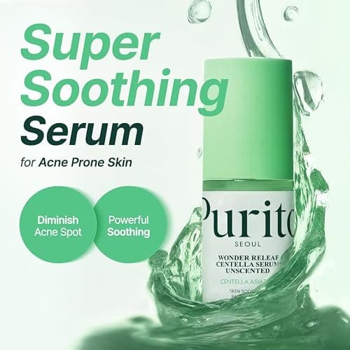 PURITO Centella Unscented Serum, 34,860 ppm Centella, Facial Serum for Sensitive Skin & Acne-Prone Skin, Soothing Serum, Vegan & Cruelty-Free, Korean Skincare, 2 fl.oz / 60ml thumbnail 4