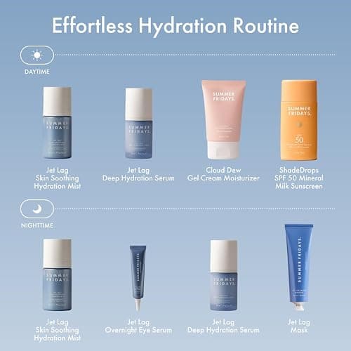 Summer Fridays Hydration Trio - Travel Size Jet Lag Mask + Full Size Lip Butter Balm Duo in Hot Chocolate + Toasted Marshmallow - Skin Care Set for Hydrated Complexion + Glossy, Soft Lips (3 Count) thumbnail 9