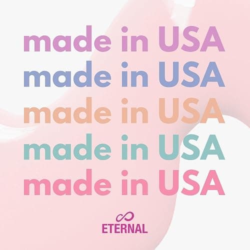 Eternal Pastel Nail Polish Sets for Women (CANDY PASTELS) - Pastel Nail Polish Set for Girls - Long Lasting & Quick Dry Nail Polish Set for Home DIY Manicure Pedicure - Made in USA, 13.5mL (Set of 5) thumbnail 3