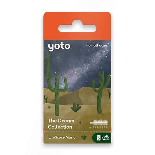 YOTO The Dream Collection by LifeScore – 6 Kids Musical Cards for Use with Player & Mini Audio Device, Educational Screen-Free Listening with Relaxing Naptime & Bedtime Music for Winding Down - Image 1