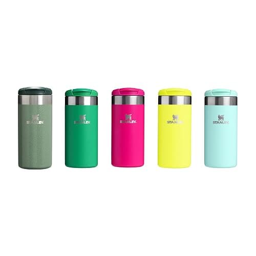 STANLEY 1913 Aerolight Transit Travel Mug 0.35L – Keeps 4 Hours Hot – 6 Hours Cold – Dishwasher Safe – Leakproof – Car Cup Holder Compatible – Insulated Coffee Cup – Pink Vibes thumbnail 10