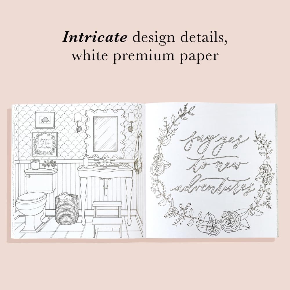 Color At Home: A Young House Love Coloring Book thumbnail 3