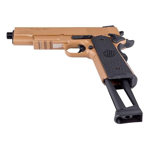 Sig Sauer 1911 Emperor Scorpion CO2-Powered 4.5mm Steel BB Caliber Semi-Auto Air Pistol with 17rd BB Mag - CO2 Cartridges Not Included thumbnail 6