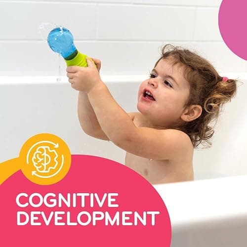 Mobi Skwooshlz Water Squeeze Bulbs - Silicone Baby Bath Toys, Baby Bathtub Toys for Toddlers, Latex and BPA Free, Food Grade Silicon, Easy to Clean - Toddler Ages 1-3 (Pack of 2) thumbnail 5