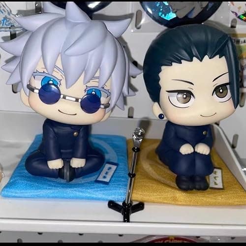 QAHEART JJK Figure Gojos Geto Suguru Anime Figures Statues 2PCS JJK Look Up Anime Action Figurine Ornament 10CM thumbnail 2