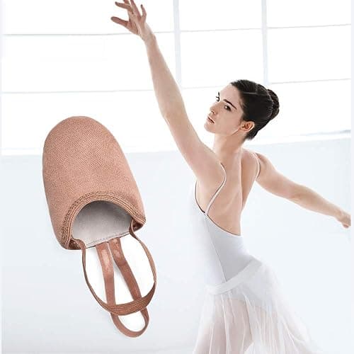 Stelle Half Soles Dance Shoes Women Men Canvas Lyrical Pirouette Ballet Shoes Turners Dance Shoes for Contemporary thumbnail 8