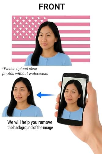 Custom American Flag 3x5ft - Personalized Pink American Flag Outdoor Indoor Decor with Your Design, Durable & Fade-Resistant in Various Sizes for Dorm, Yard, Party thumbnail 3