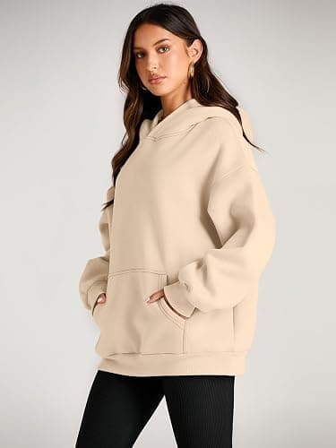 EFAN Womens Hoodies Oversized Sweatshirts Pullover Fleece Sweaters Long Sleeve Winter Fall Outfits Fashion Y2k Clothes thumbnail 3