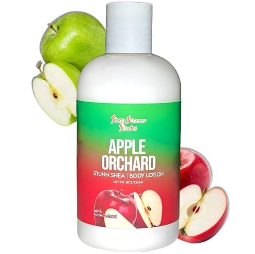 Shop Stunner Shades | Nourishing Daily Lightweight Shea Butter Moisturizering Scented Body Lotion, 8 fl oz (Apple Orchard) - Image 1