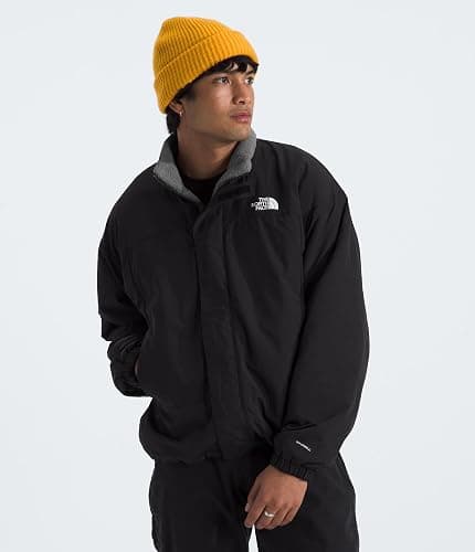 THE NORTH FACE Men's Yumiori Reversible Jacket | Water & Wind Resistant Coat with Internal Cinch Cord, & Secure Zip Pockets thumbnail 5