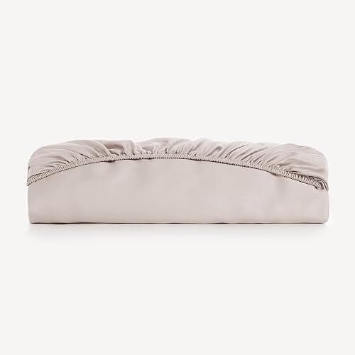 SLASHOP FURRFREE Bamboo Sheet Set - Genuine 100% Organic Viscose - Pet Hair Repellent Bedding Sheet Set for Dogs/Cats Family- Lost Shell Queen thumbnail 3