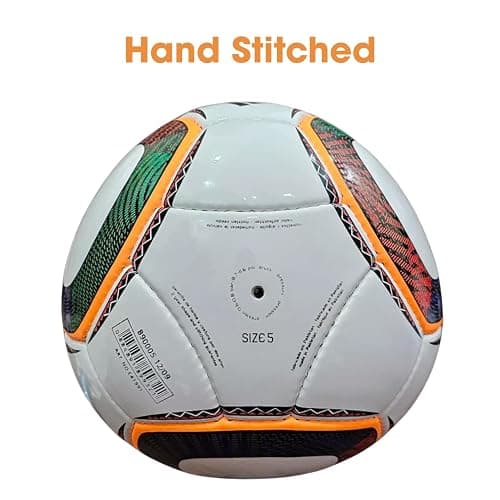 South Africa World Cup 2010 Soccer Ball Size 5, Hand Stitched World Cup Quality Soccer, Official Match Soccer thumbnail 3