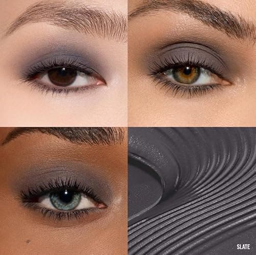 Makeup By Mario Master Mattes Long-Wear Cream Eyeshadow - Slate (Blue Gray) thumbnail 2