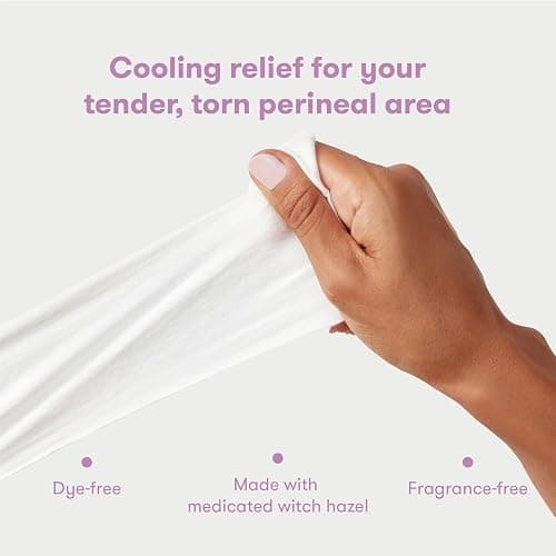 Perineal Medicated Witch Hazel Full-Length Cooling Pad Liners for Postpartum Care by Frida Mom | Speeds Healing and Reduces Swelling for Perineal Area | 24-Count thumbnail 6