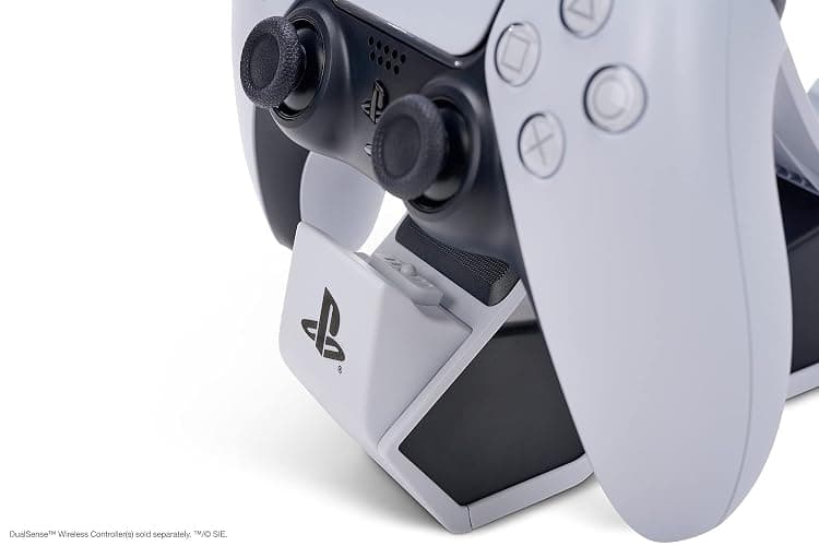 PowerA Twin Charging Station for Dualsense Wireless Controllers, Dualsense Controller Charging, Charge, Sony PlayStation, PS5, Officially Licensed - PlayStation 5 thumbnail 10