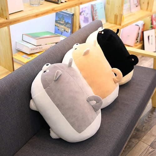 sofipal Shiba Inu Dog Plush Pillow,Cute Corgi Stuffed Animal Toy Doll Gifts for Valentine,Christmas (Brown, 15.7 inch) thumbnail 7
