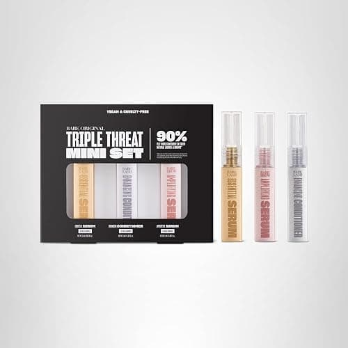 Babe Original Triple Threat Mini Set, Includes Babe Lash Essential Serum & Enhancing Conditioner + Babe Brow Amplifying Serum, 1 mL, 3 Pack thumbnail 10