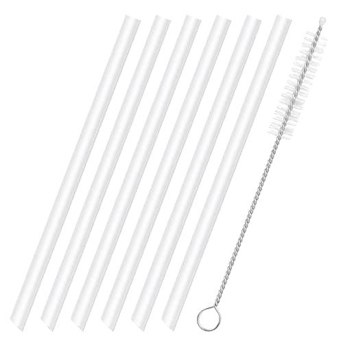 Bubrike Replacement Straws Compatible with Stanley IceFlow Flip Straw Tumbler 30 oz,64 oz-Accessories included 6 Straws,1 Cleaning Brush(Not For Stanley Ice Flow 2.0 Flip Tumbler 30 oz,64 oz) thumbnail 6