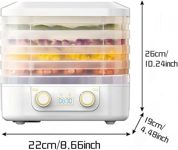 2026 NEW Food Freeze Dryer Machine for Home,Dryer Machine for Candy and Snacks,Food Dehydrator Machine with Digital Adjustable Timer and Temperature Control,for Beef Fruits Meat Vegetables (Blue) thumbnail 2