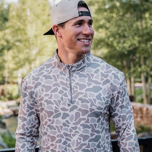 Burlebo Men’s Performance Quarter Zip – Lightweight Stretch, Moisture-Wicking Pullover for Outdoor & Everyday Wear thumbnail 6