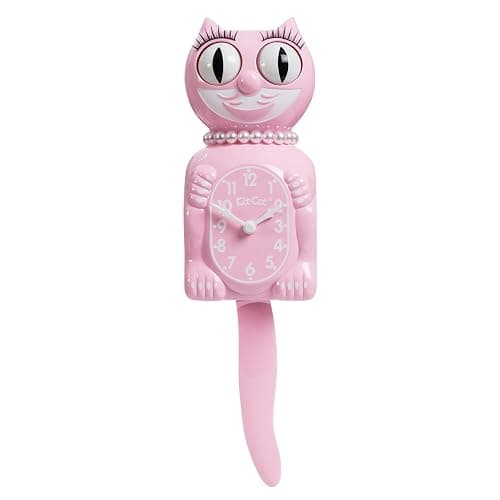 Kit Cat Klock Bubblegum Pink Limited Edition Lady - Image 1