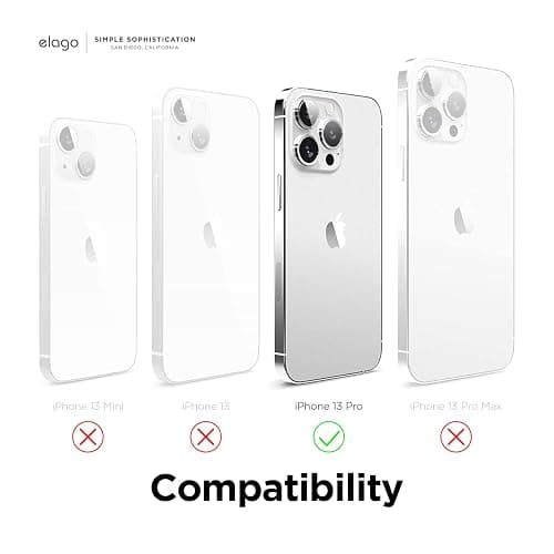 elago Liquid Silicone Case Compatible with iPhone 13 Pro Case (6.1"), Premium Silicone, Full Body Protection - 3 Layer Shockproof Phone Cover, Anti-Scratch Soft Microfiber Lining (Stone) thumbnail 6