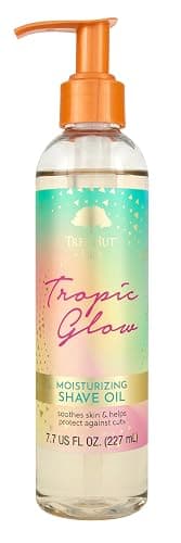 Tree Hut Tropic Glow Moisturizing Shave Oil, Hydrating Gel-to-Oil Formula for a Smooth Shave, Warm Scent, 7.7 fl oz - Image 1