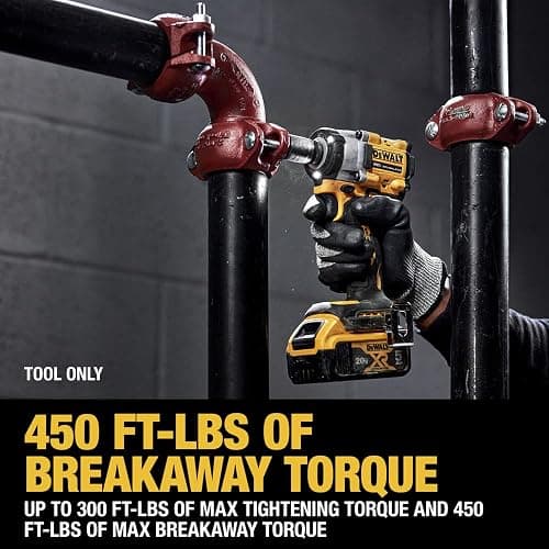 DEWALT ATOMIC 20V MAX* 1/2 in. Cordless Impact Wrench with Hog Ring Anvil (Tool Only) (DCF921B) thumbnail 6